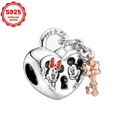 Disney 925 Sterling Silver Pixar Character Bead Charm