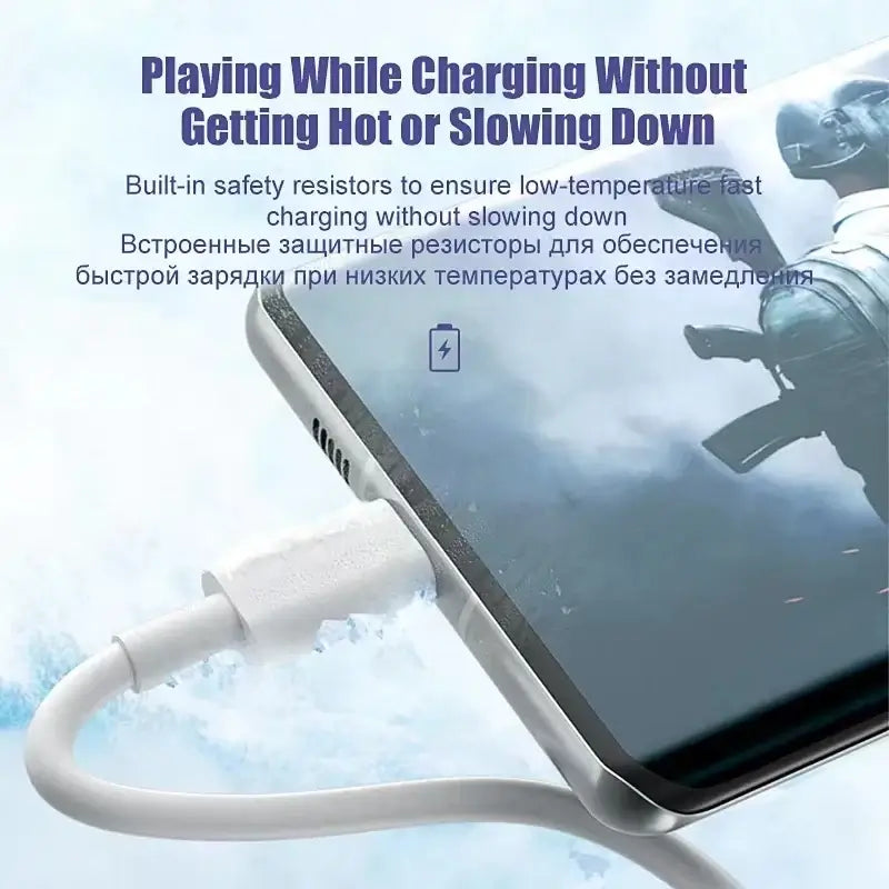 NNBILI 1-3PCS 10A 100W Type C Super Fast Charging Cables