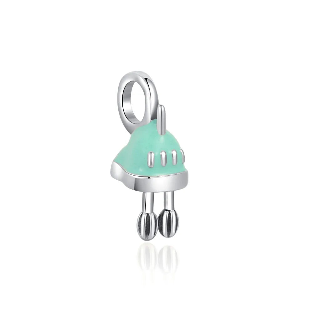 925 Sterling Silver Charm Bracelet Elegant Women's Jewelry Accessory for Every Occasion A534