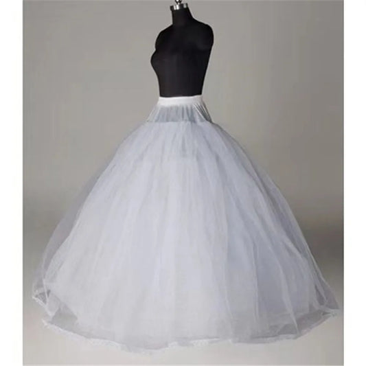 Elegant Tulle Layered Petticoat Bridal Underskirt for A-Line Wedding Dresses