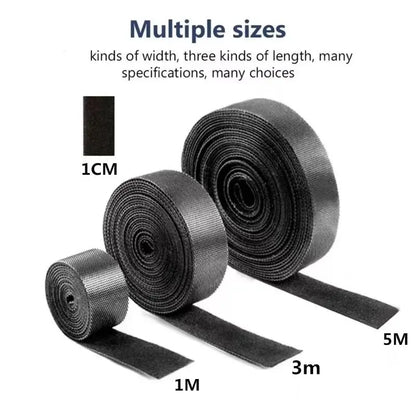 Cable Organizer Wire Winder Tape Cord Management Ties Protector for Earphones Mouse Charger Cables Compatible with iPhone Xiaomi Samsung