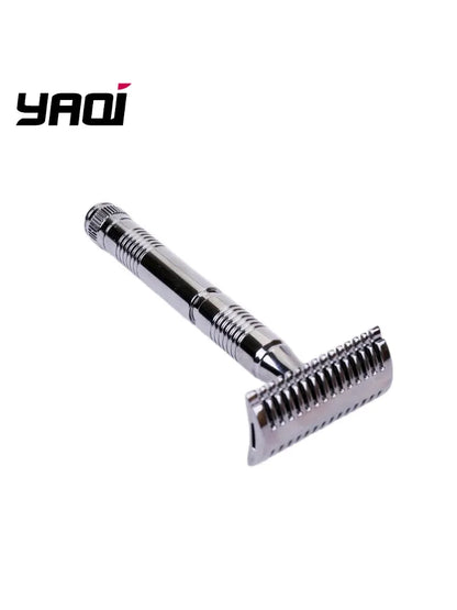 Razor Yaqi Gunmetal Double Edge Safety Razor for Men's Collectible Gifts