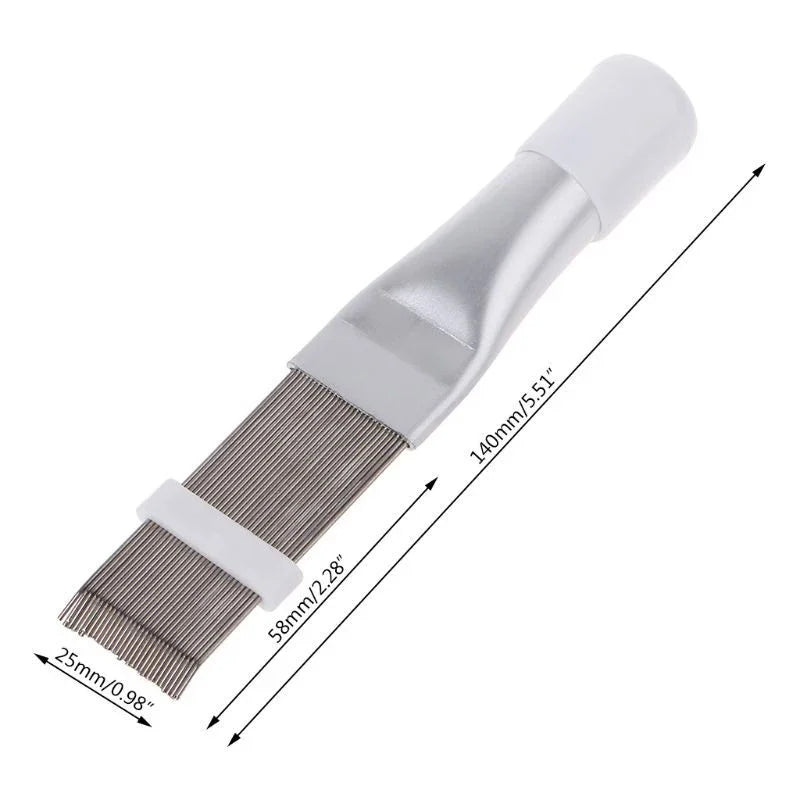 1Pc Stainless Steel Fin Comb Brush Cleaner For Air Conditioner 1Pc