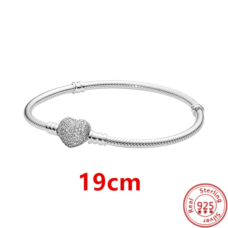 Fit Original Pantaro 925 Silver Zodiac Charm Bracelet with Colorful Zircon Beads GDL019-19