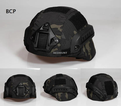 MICH2000 Helmet Cover Outdoor Sports Tactical Camouflage Gear BCP
