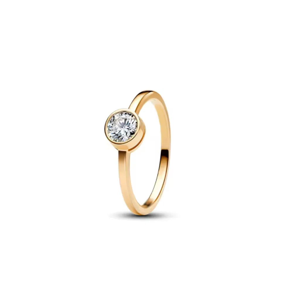 Elegant 925 Silver Bow Heart-Shaped Ring with Zircon for Women Perfect for Weddings and Special Occasions