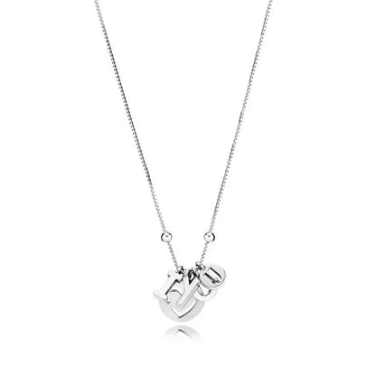 Elegant 925 Sterling Silver Heart Pendant Necklace for Women - Perfect Valentine's Day Jewelry Gift