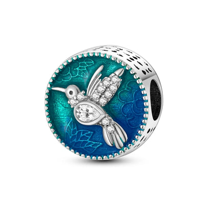 Silver Plated Travel Sunflower Lucky Charms Dangle Pendant Fit Original Pandora Bracelet DIY KTC268