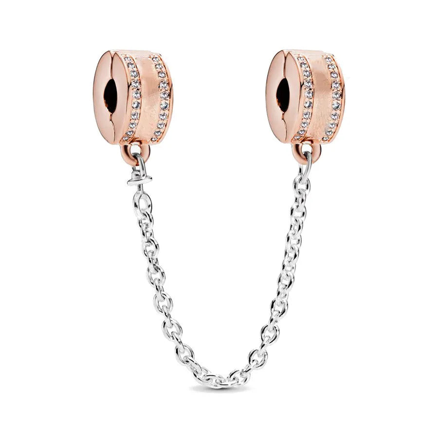Exquisite 925 Silver Heart-Shaped Dog Paw Beads and Castle Pendant for European Original Bracelet DIY Accessories