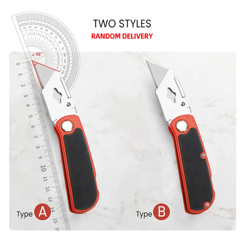 AIRAJ Multifunctional Utility Knife Heavy Duty 18mm Blade