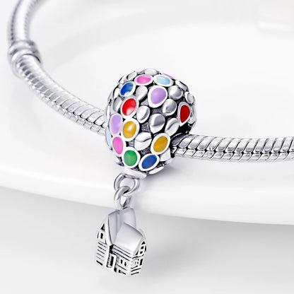 Disney 925 Sterling Silver Pixar Character Bead Charm