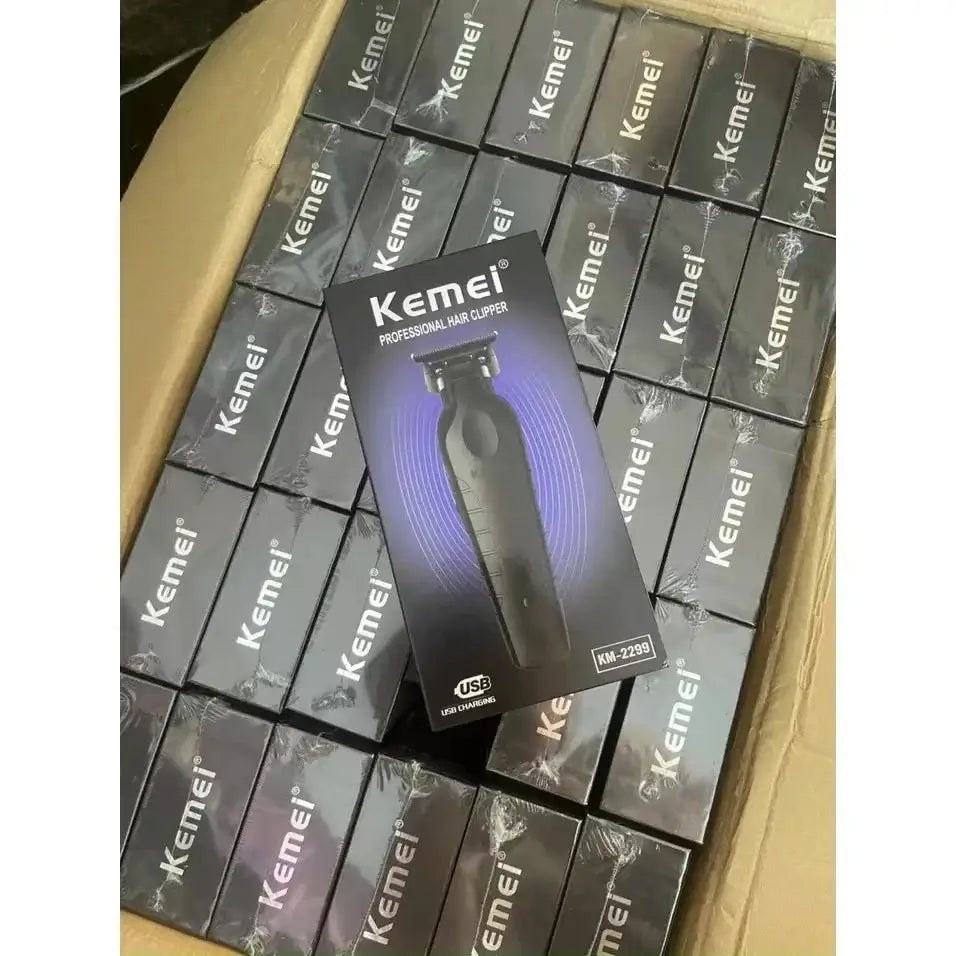 Kemei 2299 Barber Cordless Hair Trimmer 0mm Detailer Machine