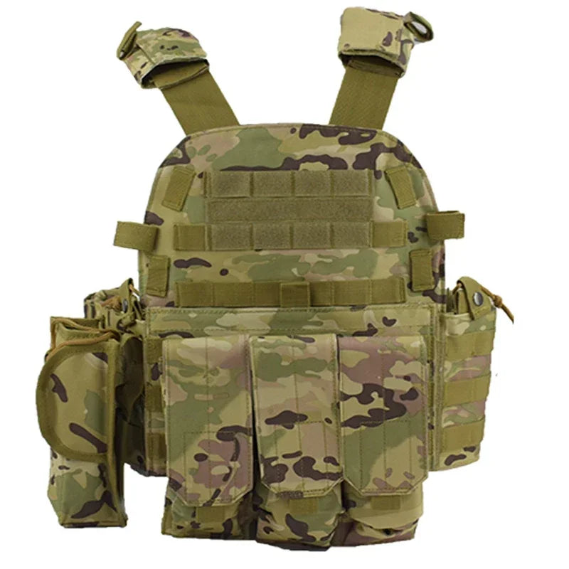 6094 Military Tactical Vest Body Armor for Combat Gear CP