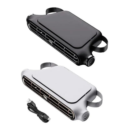 USB Charging Auto Cooling Air Fan for Vehicle 3 Speed Adjustable Truck Backseat Fans