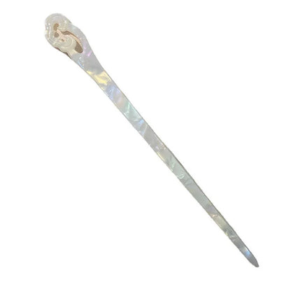 Vintage Chinese Acetate Resin Hair Stick for Women - Elegant Wedding Hairpin Jewelry Accessories