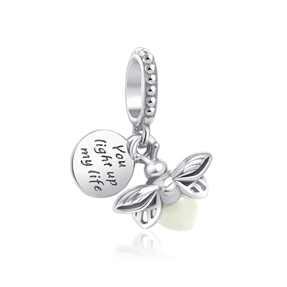 2025 Hot Selling Firefly Cross Tower DIY Charm 925 Sterling Silver Bead Jewelry for Women