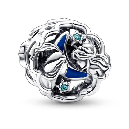 Disney Mickey and Minnie Ice and Snow Princess Charm Pendant for DIY Jewelry DL-040