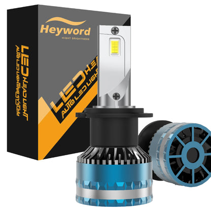 Universal LED Headlight Bulbs H4 H7 H11 6000K 30000LM 12V