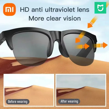 Xiaomi Smart Bluetooth Sunglasses With HiFi Audio Waterproof Anti UV For Outdoor Sports