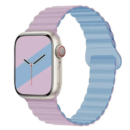New 2025 Liquid Silicone Magnetic Band For Apple Watch