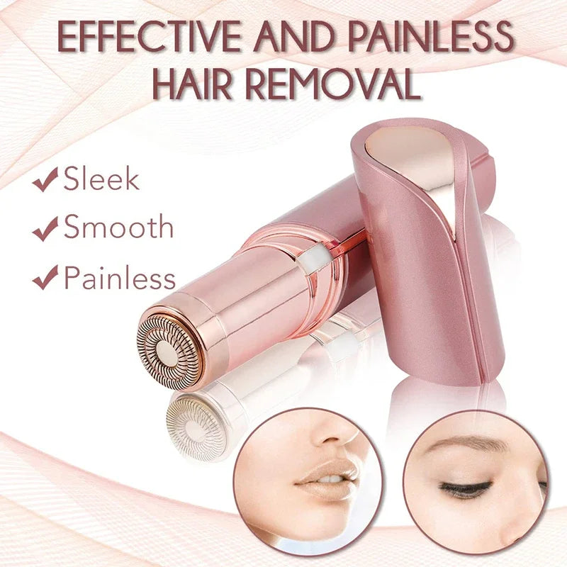 2024 New Epilator Face Hair Removal USB Electric Eyebrow Trimmer