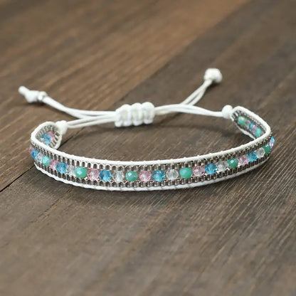 Bohemian Cord Chain Bracelet for Women - Beach Style Handmade Jewelry