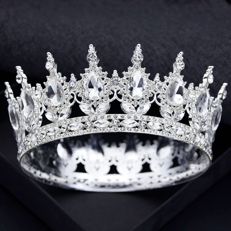 Elegant Royal Tiaras and Crowns for Women - Perfect Princess Prom Bridal Hair Accessories