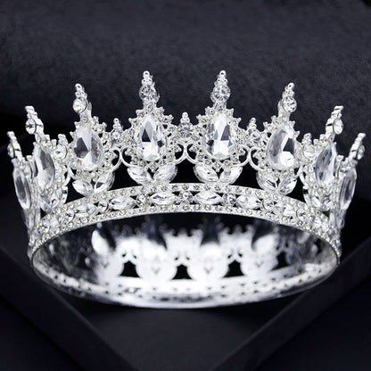 Elegant Royal Tiaras and Crowns for Women - Perfect Princess Prom Bridal Hair Accessories