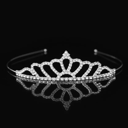 Elegant Crystal Princess Tiaras for Girls Wedding Party Hair Accessories