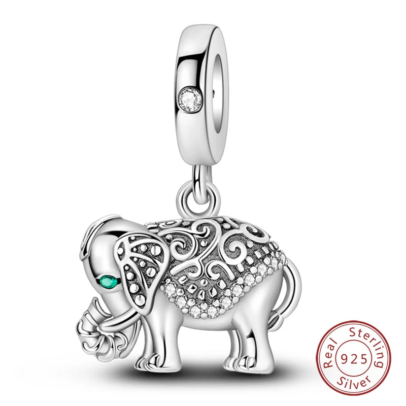 Sterling Silver Camera Coffee Cup Charm Beads for Qikaola Bracelet Jewelry DIY