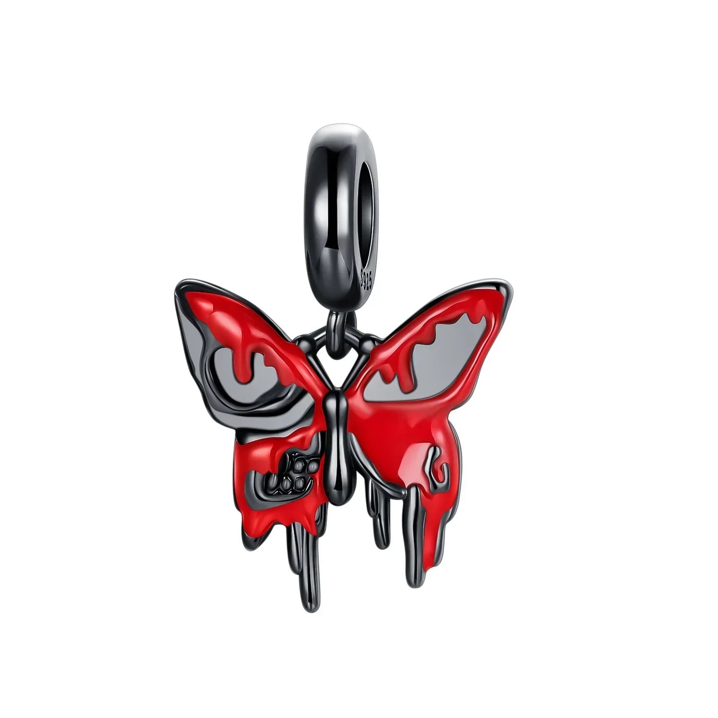 925 Sterling Silver Halloween Charms Set Pumpkin Skull Witch Ghost Beads for Bracelet Necklace Jewelry