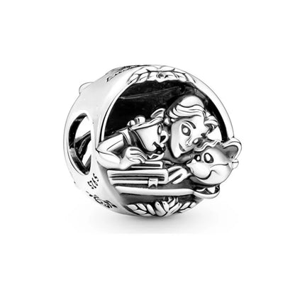 Exquisite 925 Silver Animal Bead Collection Featuring Fish Dog Duck and Pig Pendants for European DIY Bracelets