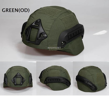 MICH2000 Helmet Cover Outdoor Sports Tactical Camouflage Gear OD