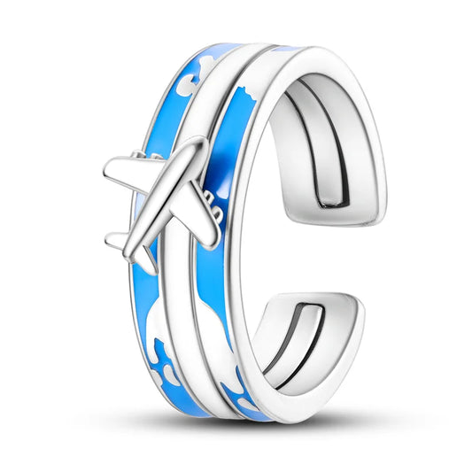 Silver Plated Luxury Stackable Ring with Real Infinite Flower Daisy Design for Women Engagement and Wedding Parties KTR095
