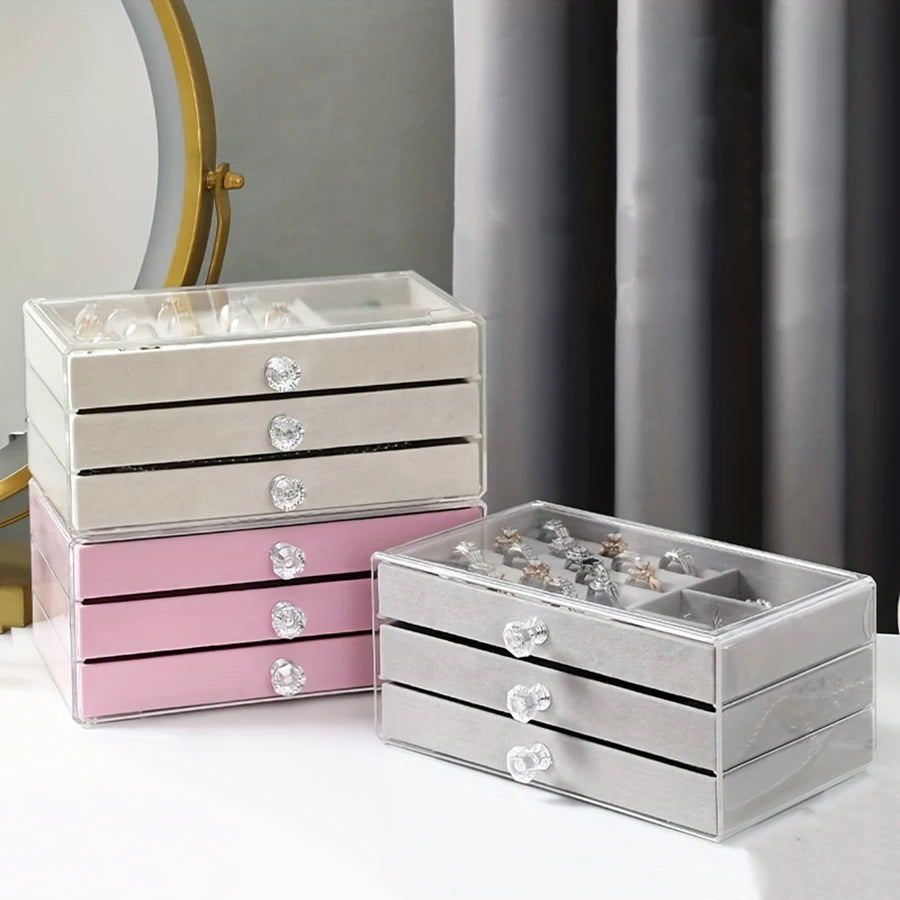Stylish Acrylic Jewelry Storage Box User Friendly Top Rated Organizer