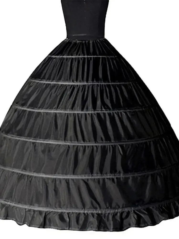 Elegant Bridal Crinoline Petticoat Underskirt for Ball Gown Dresses