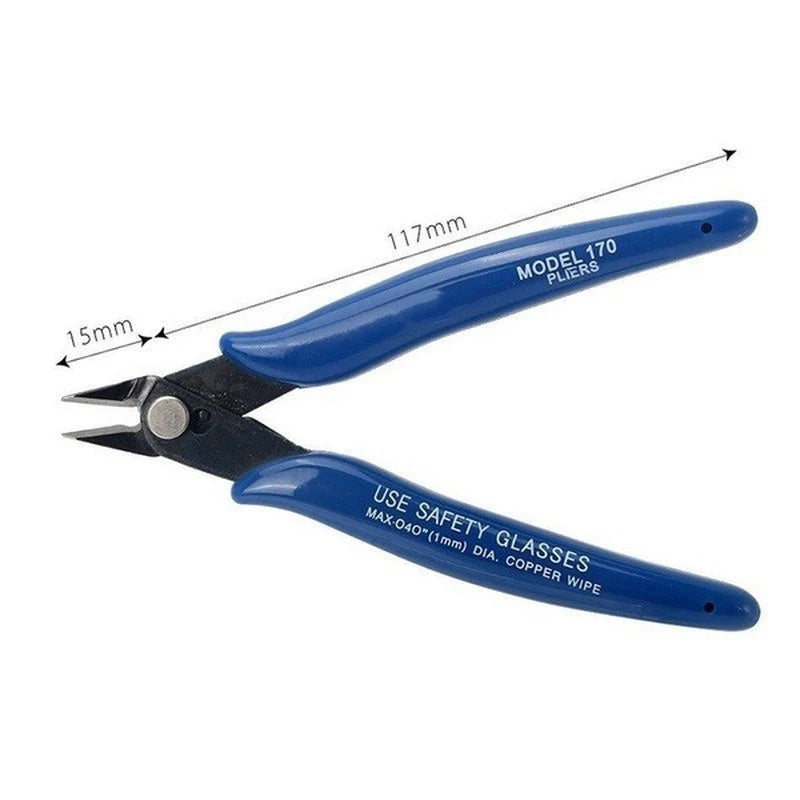 1Pc Top-Rated User-Friendly Diagonal Pliers - Precision Wire Cutters for Effortless Snipping