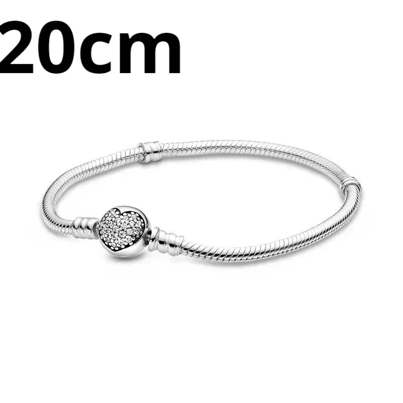 925 Sterling Silver Adjustable Gold Cross Virgin Mary Blue Eye Zircon Charm Bracelet for Women Birthday Gift