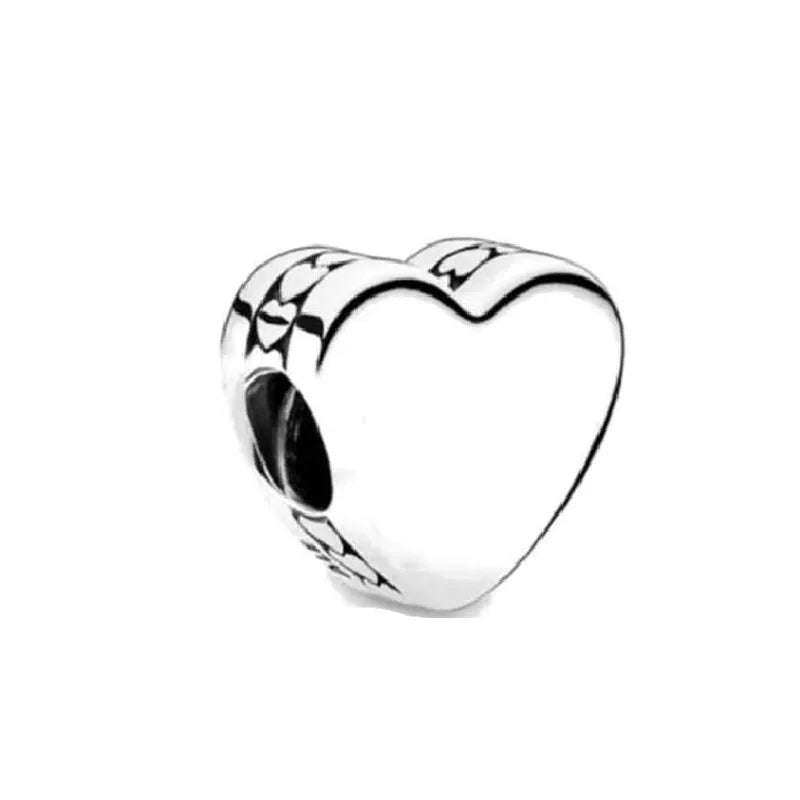 Exquisite 925 Silver Car Bead Cross Pendant for European Bracelets Stylish DIY Jewelry for Women