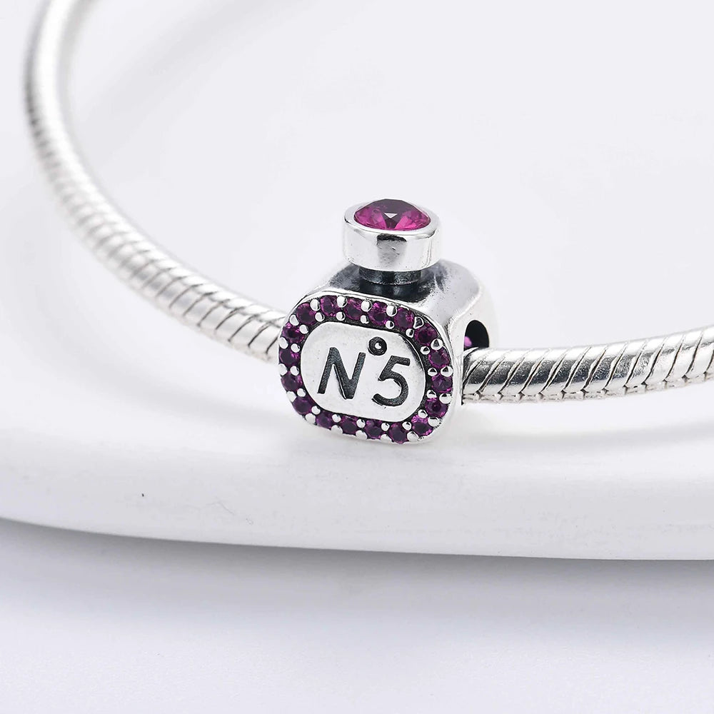 925 Sterling Silver Charm Bracelet Elegant Women's Jewelry Accessory for Every Occasion