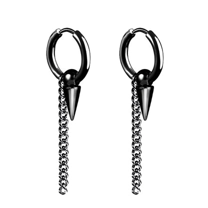 Punk Stainless Steel Stud Earrings Set for Men and Women Type26