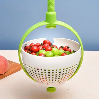 Colander Salad Spinner Kitchen Gadget Lettuce Tool
