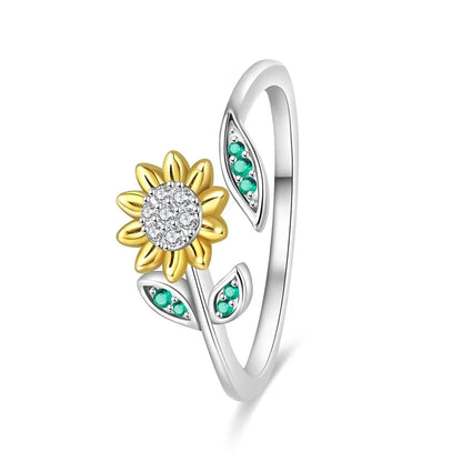 925 Sterling Silver Open Ring for Women Butterfly Dragonfly Turtle Cross Design Elegant Fine Jewelry Gift