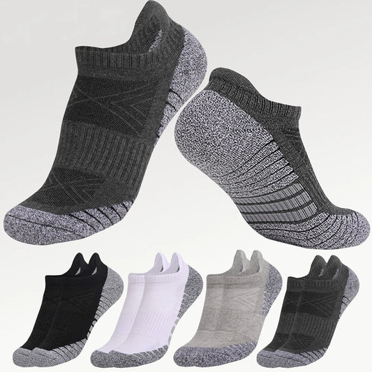 Breathable Cotton Ankle Sports Socks Thick Soft Crew