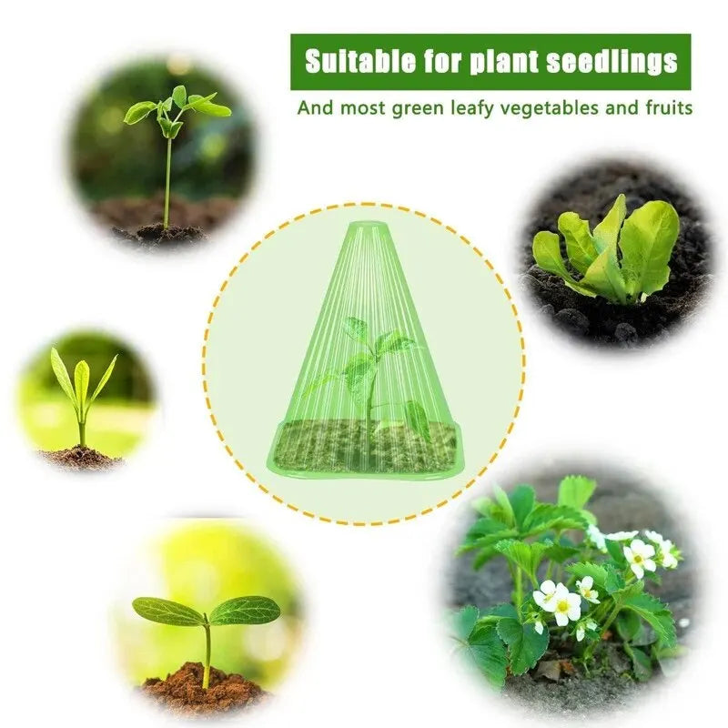 5Pcs Growth Box Planting Tent Cover for Frost and Bird Protection