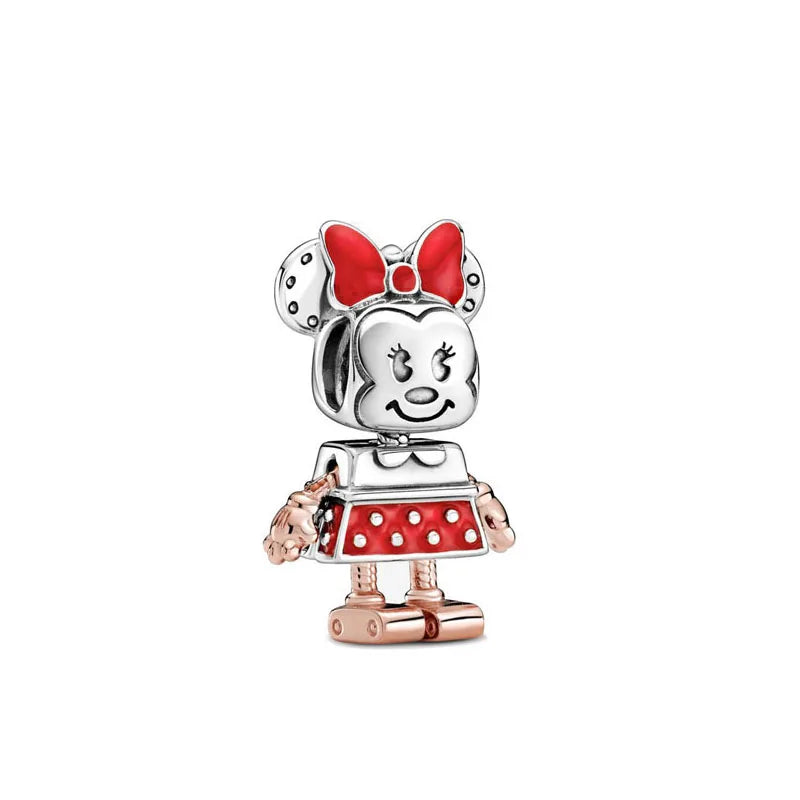 Exquisite 925 Silver Animal Bead Collection Featuring Fish Dog Duck and Pig Pendants for European DIY Bracelets