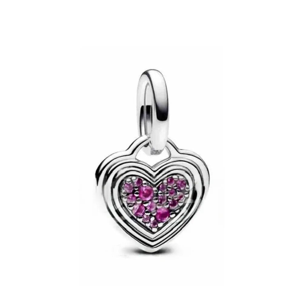 European 925 Sterling Silver Love Dragonfly Butterfly Charm Bead for Bracelet and Necklace Jewelry for Women