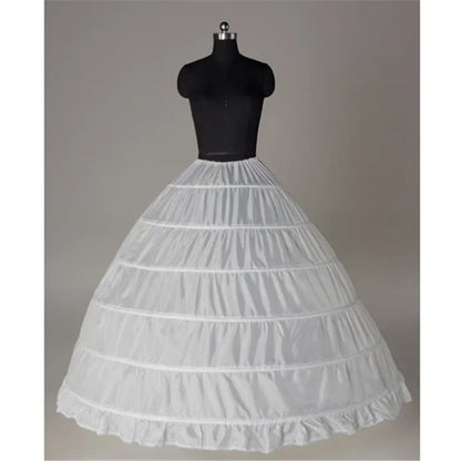 Elegant Bridal Crinoline Petticoat Underskirt for Ball Gown Dresses