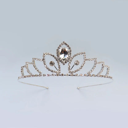 Zanlloy Elegant Crystal Bridal Tiara Crown for Weddings and Parties