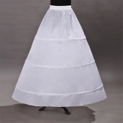 Elegant Bridal Crinoline Petticoat Underskirt for Ball Gown Dresses